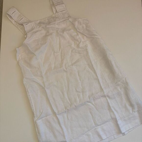 $108 Madewell Embroidered Tank Mini Dress in Linen size 2 m4 - Picture 6 of 6